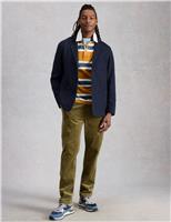 Regular Fit Pure Cotton Twill Blazer