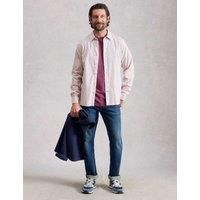 White Stuff Regular Fit Cotton Rich Shirt White Mix