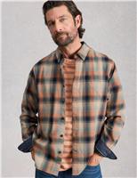 Regular Fit Pure Cotton Checked Shirt