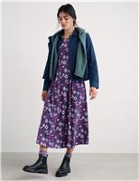 Seasalt Cornwall Pure Cotton Collared Utility Jacket Navy