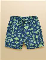 Ocean Animals Swim Shorts (1-10 Yrs)
