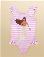 Mermaid Frill Swimsuit (1-10 Yrs)