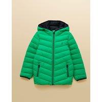 Joules Showerproof Puffer Jacket (1-11 Yrs) Green