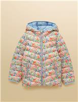 Patterned Showerproof Puffer Jacket (1-10 Yrs)