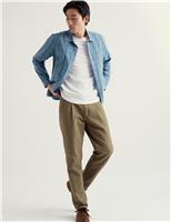 Seasalt Cornwall Pure Cotton Checked Overshirt Blue Mix