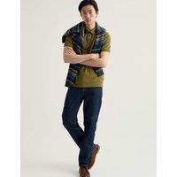 Seasalt Cornwall Pure Cotton Polo Shirt Green