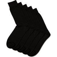Charles Tyrwhitt 5 Pack Cotton Rich Socks Black