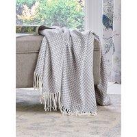 LAURA ASHLEY HOME Arya Throw Grey Mix