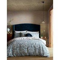 William Morris At Home Sunflower Pure Cotton Bedding Set Blue Mix