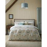 William Morris At Home Pure Cotton Sateen Floral Bedding Set Natural Mix