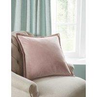 Laura Ashley Pure Cotton Hanya Cushion Light Pink