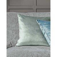 Laura Ashley Velvet Nigella Cushion Grey Mix