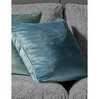 Laura Ashley Velvet Nigella Cushion Blue