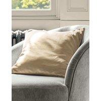 Laura Ashley Velvet Nigella Cushion Gold