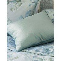 Laura Ashley Velvet Nigella Cushion Duck Egg
