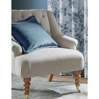 Laura Ashley Velvet Hanya Cushion Dark Blue