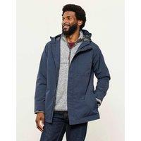 FatFace Waterproof Hooded Jacket Navy
