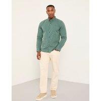 FatFace Regular Fit Pure Cotton Overshirt Green