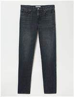 Straight Fit 5 Pocket Rigid Jeans
