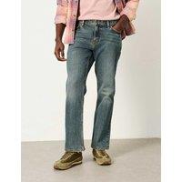 FatFace Straight Fit Pure Cotton 5 Pocket Jeans Denim