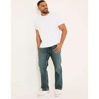 FatFace Straight Fit 5 Pocket Rigid Jeans Denim