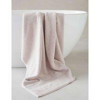 Bedfolk Pure Cotton Bath Towel Soft Pink