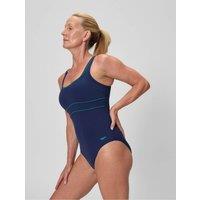 Speedo Speedo Solid Contour Eclipse One Piece Blue Mix
