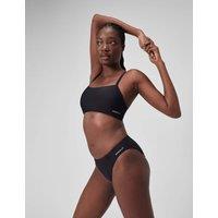 Speedo Speedo Solid Racerback Bikini Top Black