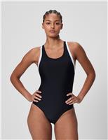Speedo Colorblock Racerback One Piece