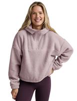 Beyond Yoga Unity Fleece Half Zip Hoodie Pink