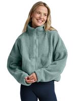 Beyond Yoga Unity Funnel Neck Fleece Jacket Blue