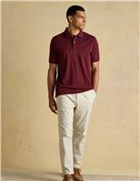 Pure Cotton Pique Polo Shirt