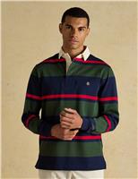Pure Cotton Striped Rugby Shirt