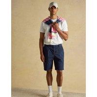 Joules Relaxed Fit Cotton Rich Chino Shorts Navy