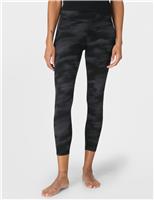 Sweaty Betty Ultimate Studio Printed 7/8 Yoga Leggings Black Mix
