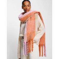 Katie Loxton Brushed Checked Tassel Scarf Multi