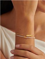 June Waterproof Birthstone Bracelet