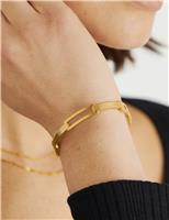 Gold Plated Waterproof Bangle
