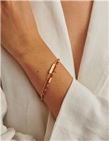 January Waterproof Birthstone Bracelet