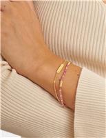 October Waterproof Birthstone Bracelet