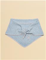 Joules Triangle Scarf Blue