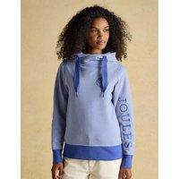 Joules Pure Cotton Striped Hoodie Blue Mix