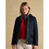 Joules Showerproof Quilted Barn Jacket Navy