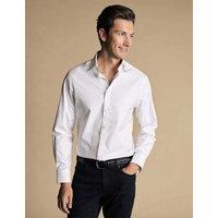 Charles Tyrwhitt Slim Fit Pure Cotton Luxury Shirt White