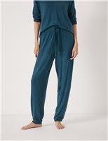 HUSH Supersoft Drawstring Cuffed Joggers Navy