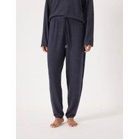 HUSH Supersoft Drawstring Cuffed Joggers Navy