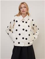 Nobody's Child Pure Cotton Jacket White Mix