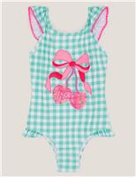 Sequin Cherry Swimsuit (3-13 Yrs)