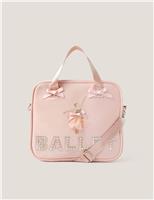 Kids Satin Ballet Bag