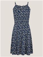 Strappy Floral Print Sundress (7-15 Yrs)